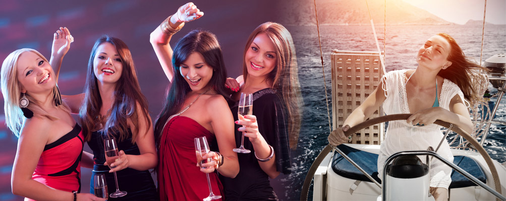 ladies night yacht